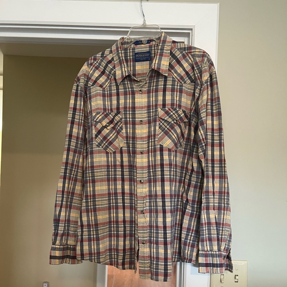 Pendleton western men’s button down XL